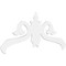Ekena Millwork Pitch Florence Architectural Grade PVC Gable Pediment, 72"W x 33"H x 1"P (11/12) GPP072X033X100FLO - alternate 1